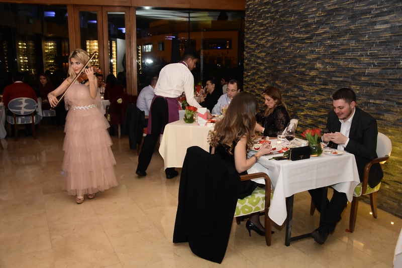 Love at le gray with an enchanting dinner at Indigo on the Roof